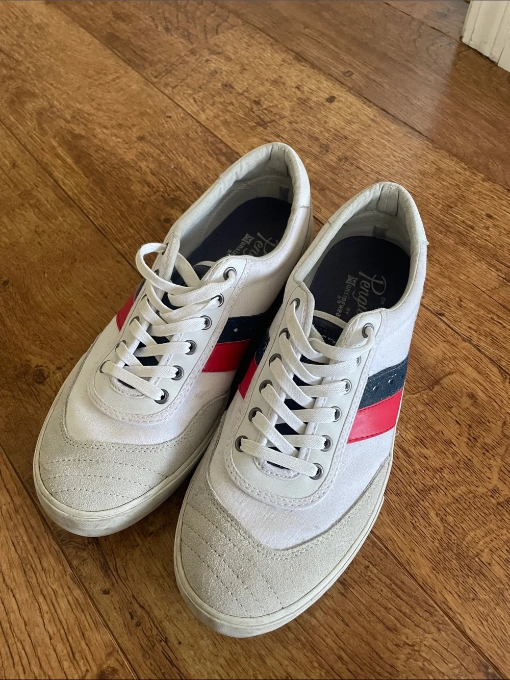 Penguin sneakers red blue GG MEN Size 11 shoes